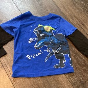 Blue T. rex shirt